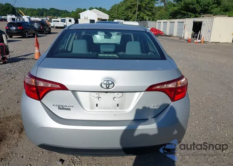 2017 Toyota Corolla Le из США, поврежденный, VIN 2T1BURHE5HC880101